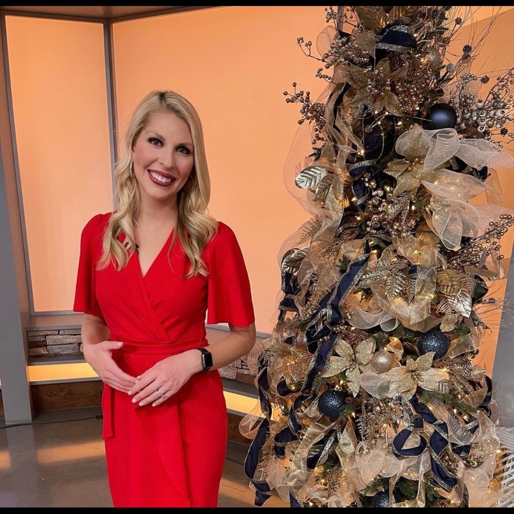 Red Donna Morgan Dress